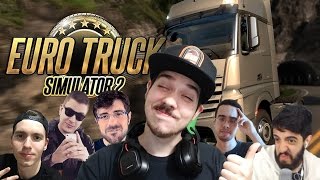 EURO TRUCK SIMULATOR 2 MULTIPLAYER  CONTRATAMOS A PORRA TODA E BORA PRA HANNOVER [upl. by Korry559]