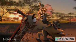 Madagascar Escape 2 Africa 2008 KJTMM Scene But With Hanna Barbera Sound Effects [upl. by Deonne497]