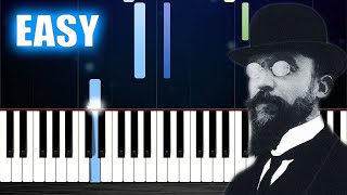 Erik Satie  Gymnopédie No 1  EASY Piano Tutorial [upl. by Qerat245]