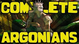 Skyrim  The COMPLETE Guide to the Argonians  Elder Scrolls Lore [upl. by Gwenette]