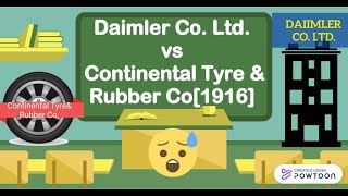 DAIMLER CO LTD vs CONTINENTAL TYRE AND RUBBER CO LTD [upl. by Cardwell]