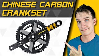 Lightweight amp INCREDIBLY Cheap  Racework Carbon Crankset [upl. by Terese]