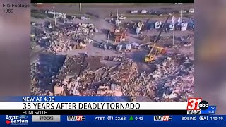 35 years after deadly Huntsville tornado [upl. by Haden550]