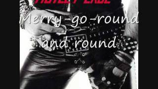 Mötley Crüe Merry Go Round with lyrics [upl. by Asseneg]