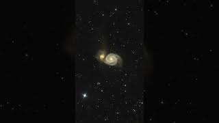 M51  The Whirlpool Galaxy  Astrophotography  astronomy galaxy shorts [upl. by Aicened]