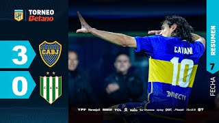 BOCA 3  0 BANFIELD  Resumen del partido  TorneoBetano 2024 [upl. by Notgnimer819]