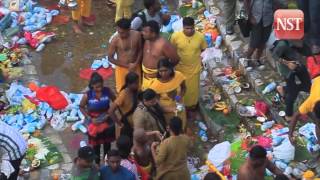 Thaipusam celebration in Batu Caves [upl. by Summer]