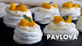 COMO FAZER MINI PAVLOVA [upl. by Aniral579]