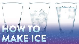 How to Make Ice Cubes  Foodcom [upl. by Lengel]