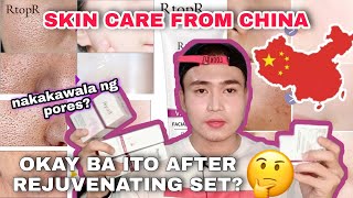 RtopR Review SKIN CARE FROM CHINA🇨🇳 WhiteningAntiPimples AntiAgeing  Ranz Harley [upl. by Adnoloy]