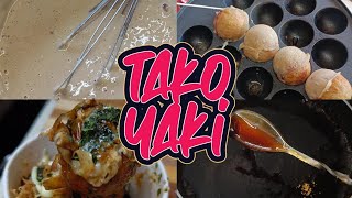 Takoyaki na pang NEGOSYO with complete recipe  How to make Takoyaki Sauce amp Mix Flour [upl. by Danais434]