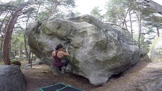 FONTAINEBLEAU  Bouddha 6b [upl. by Nido]