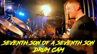 Seventh Son of a Seventh Son  Drum Cam Iron Maiden cover [upl. by Melinde]