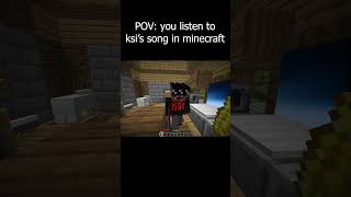 ksi in minecraft short [upl. by Trista]