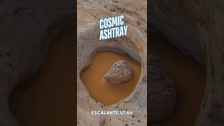 Hiking to an AMAZING view of the Cosmic Ashtray in Escalante UT [upl. by Kamal]