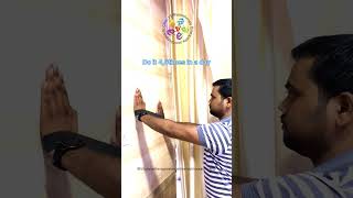 Winging scapula Exercises Rehabilitation vsclinic lucknow rehabilitation chiropractorlucknow [upl. by Emirak]