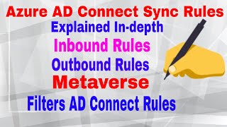 Azure AD Connect Sync Rules Explained [upl. by Arianie]