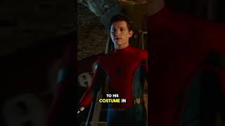 Why Did SpiderMans Web Shooters Run Out in Far From Home Hidden Detail Explained spiderman [upl. by Iznekcam]