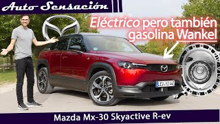 Prueba Mazda MX30 eskyactive Rev 2024  Electrico pero también con motor Wankel de gasolina [upl. by Isabea]