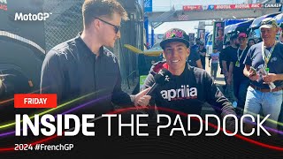 A chat with Aleix amp Herve and a tour around the Le Mans paddock  Inside The Paddock2024 FrenchGP [upl. by Labanna]