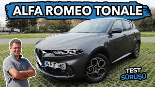 Alfa Romeo Tonale 16 dizel test sürüşü 2022  SUV da olsa sportif mi [upl. by Ultann329]