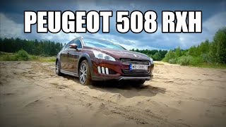 Peugeot 508 RXH HYbrid4 – hybryda z napędem na 4 koła PL – test i jazda próbna [upl. by Ocirema]