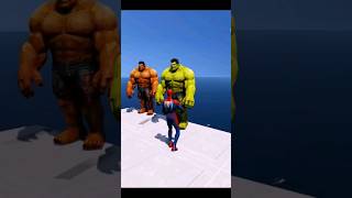 Spiderman Vs All Superhero TeamGta5RandollsShortYouTubeShortsTrendingShort [upl. by Swartz]