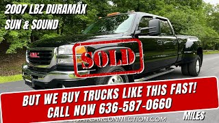 LBZ Duramax 2007 GMC Sierra 3500 SLT LBZ Duramax with 102k Miles [upl. by Retepnhoj]