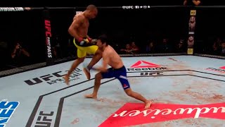 Edson Barboza vs Beneil Dariush  Highlights [upl. by Llewxam]