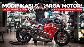 DUCATI PANIGALE V4 TER FULL SPEC SE INDONESIA RAYA🇮🇩🔥 TRACK BUILD BY One3MotoshopIndonesia [upl. by Nika537]