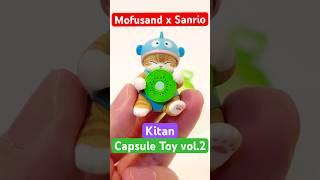 Mofusand x Sanrio Kitan Capsule Toy vol2 mofusand hangyodon gashapon [upl. by Giverin]