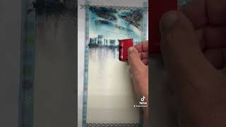 Semi Abstract Watercolour Painting For Beginners [upl. by Briana973]