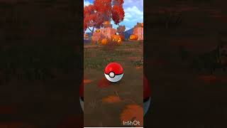 catching costume pumpkaboo🎃 pokemon pokemongo [upl. by Nnazil]