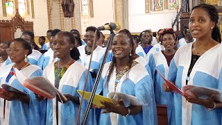 YEZU OKUKUJUKILA BY ENTEBBE DEANERY CHOIR  RUBAGA CATHEDRAL 58TH KAMPALA ARCHDIOCESAN DAY CELEBRATI [upl. by Elleimac]