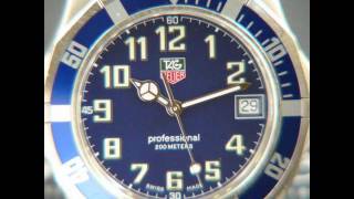 TAG Heuer 2000 Submariner Blue Full size man WM1113 [upl. by Eelram]