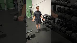 Dumbbell Biceps Curl Treatment of Long Head of the Biceps Tendinopathy [upl. by Hallam]