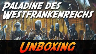 Paladine des Westfrankenreichs  Brettspiel Unboxing Schwerkraft Verlag  Abenteuer Brettspiele [upl. by Gemini]