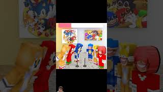 Which team will win Team Sonic or Team Shin Sonic sonic sonicthehedgehog duet knuckles mario [upl. by Geminian]