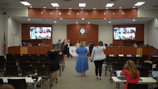 Forney ISD Board of Trustees Meeting June 24 2024 [upl. by Avehstab648]