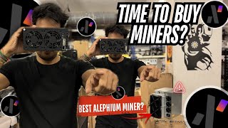 BEST Alephium miner to buy ALL MINERS COMPARED🔥 Crypto Mining India🚀bitcoinmining AL1 AL0 Alph [upl. by Taima]