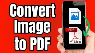 How to Convert Image Into PDF [upl. by Joacimah]