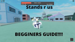 Stands quotRquot Us Begginners guide NEW STAND UPRIGHT INSPIRED GAME [upl. by Churchill]