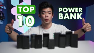 Review 10 Powerbank TERLARIS di Tokopedia 🤨 GIVEAWAY [upl. by Elime]