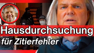 Methoden der Einschüchterung Habecks SchwachkopfAnzeige  Prof Dr Christian Rieck [upl. by Zsa]