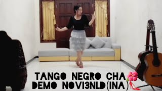 Tango Negro Cha  Line Dance Helaine NormanUSA Improver [upl. by Eimmat]