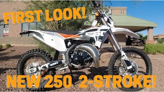 First Look 2021 Kayo KT 250 2Stroke 250cc Dirt Bike [upl. by Nywde401]