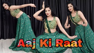 Aaj Ki Raat  Stree 2 Movie Song  Tamanna Bhatiya  Trending Bollywood Song  Viral Dance Video [upl. by Aleira]