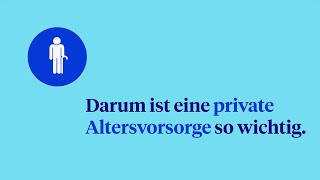 Warum private Altersvorsorge so wichtig ist [upl. by Edgerton]