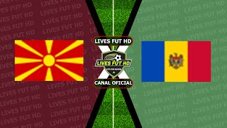 Macedónia do Norte x Moldávia Sub21 ao vivo Eliminatórias do Campeonato Europeu Sub21 [upl. by Ecyoj653]