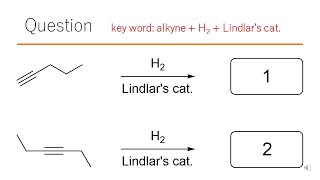 【反応】猫が出す化学の問題なのです（アルキンの反応4） [upl. by Koziarz988]